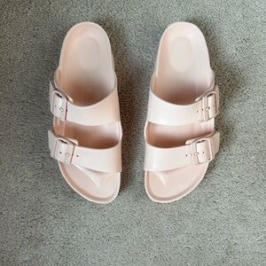 Pink Waterproof Birkenstock Sandals